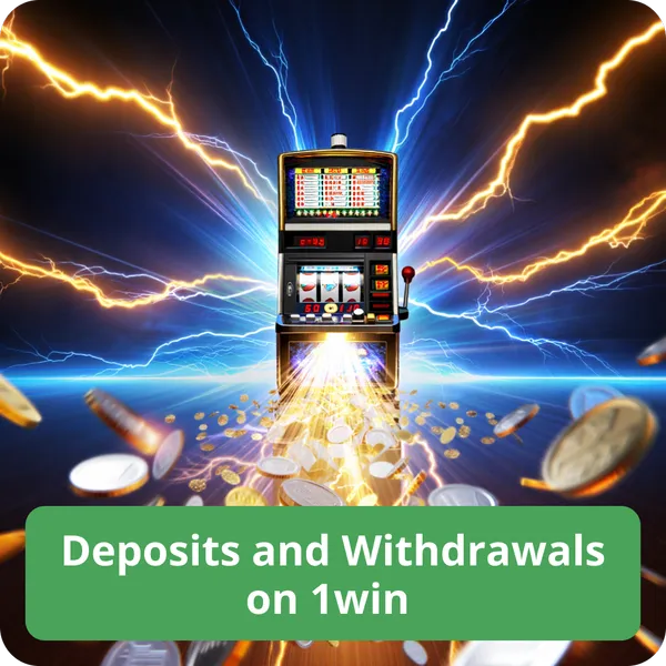 Deposits and Withdrawals on 1win